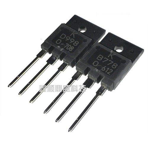 10pairs New Genuine KEC KTB778 KTD998 2SB778 2SD998 B778