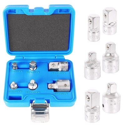 BGS Steckschlüssel Satz Adapter Nuss Set 6-tlg 1/4 3/8 1/2 auf 3/4 Zoll Werkzeug