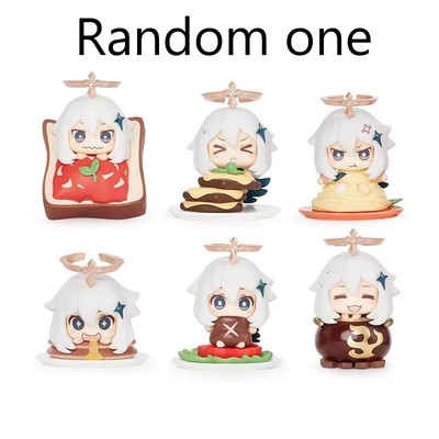 Genshin Impact Figure Game Battlefield Heroism Kawaii Emergency Food Paimon Figu