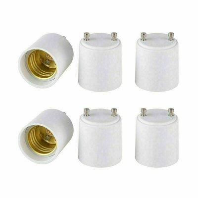 6/12/24Pcs GU24 to E26 E27 Adapter for LED Bulb Fixture To Standard Bulb Socket