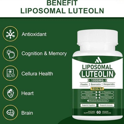  Liposomal Lutein 1000MG Supplement 60 Capsules