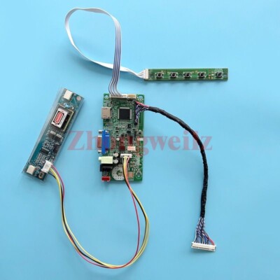 For LP171WP6-TL03/TL04 VGA HDMI 2-CCFL 30 Pin LVDS 1440x900 LCD Driver Board Kit