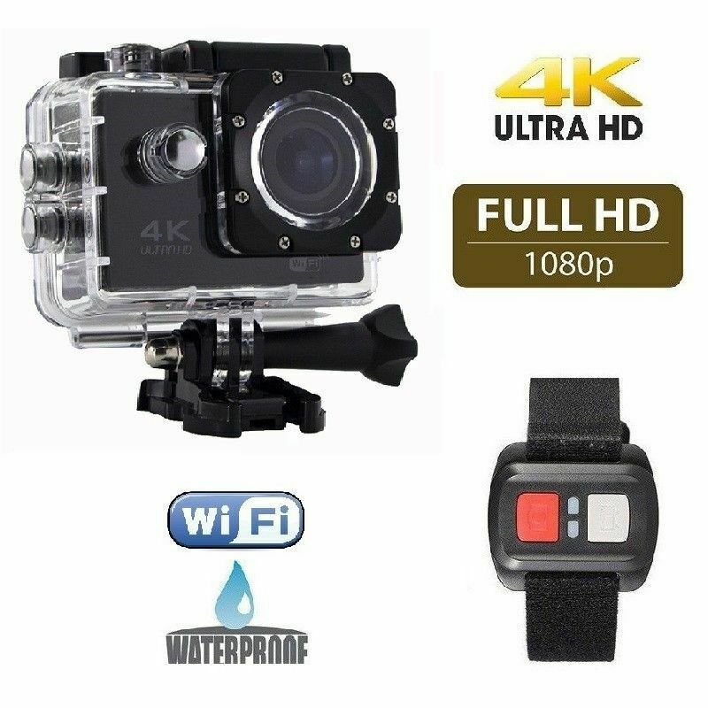 Fotocamera Subacquea Full Hd Sport Cam Wifi 4k Telecomando cir