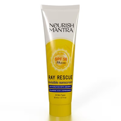 Nourish Mantra Ray Rescue Invisible Sunscreen With SPF 50 For UV Protection