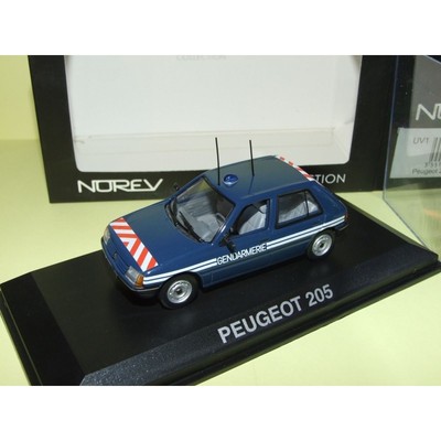 PEUGEOT 205 GENDARMERIE NOREV 1:43
