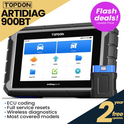 2024 TOPDON AD900 BT PRO+ Vehicle Bidirection Scanner Diagnostic Tool ECU Coding