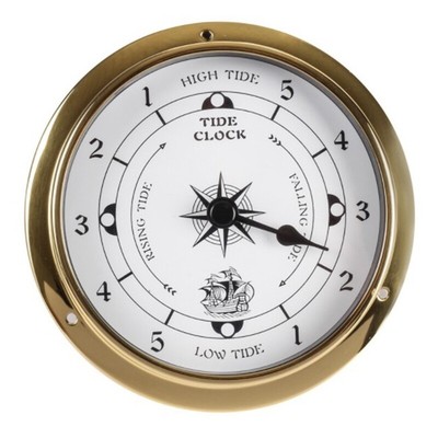 Horloge de MaréE, Testeur Mural en Cuivre Coque Marine pour Station MéTéO, BatP5
