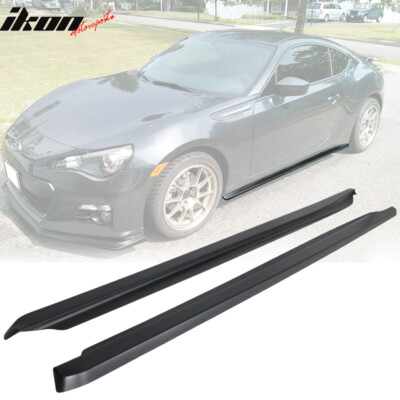 Fits 13-20 Scion FRS/Subaru BRZ/Toyota 86 CS Style Side Skirt Extensions PP 2PC