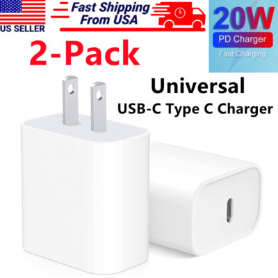 2-3 Pack Super Fast Charger Type C For iPhone 15 14 13 12 11 Pro Max Xs XR Plus