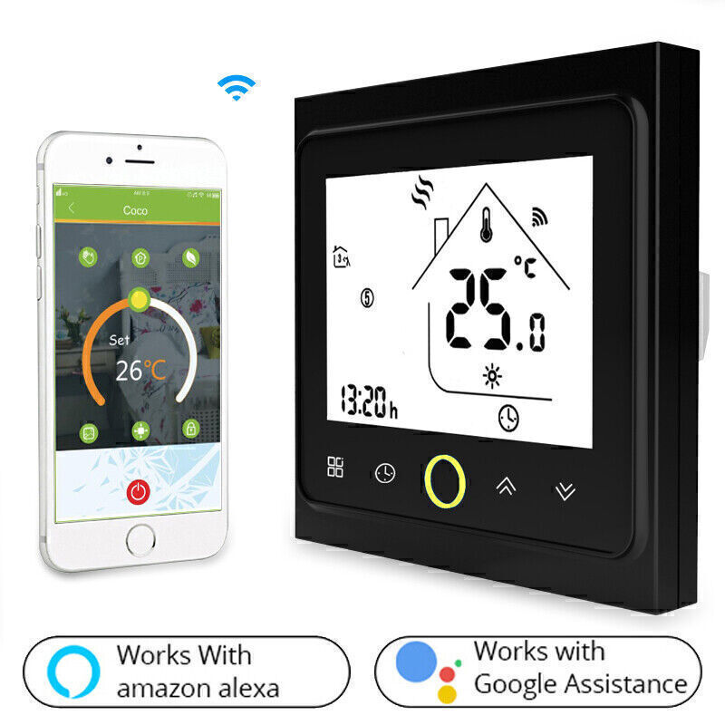 Touch Screen Backlight For Water Heater Underfloor Heating W