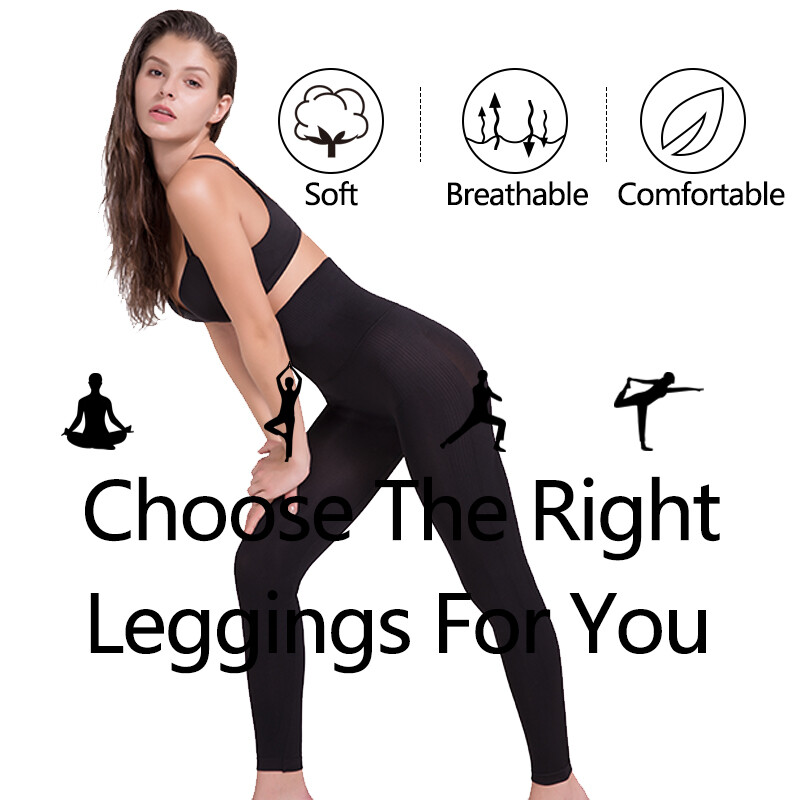 Womens Anti Cellulite High Waist Compression Leggings Pants Slimming Body Shaper