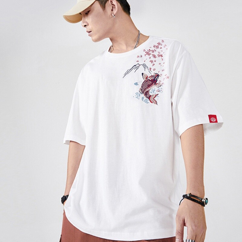 【CPGN STUDIO】Blowfish Embroidery Short Sleeve T-shirt $_10.JPG?set_id=880000500F
