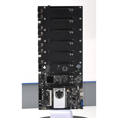 SODIAL RISERLESS MINING HAUPTPLATINE 8 GPU BITCOIN KRYPTO ETHEREUM MINING UNTERSTÜTZU7