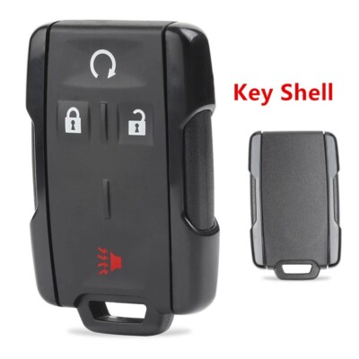 4 Button for Chevrolet Silverado 1500 2500 3500 Smart Remote Key Case Shell Fob