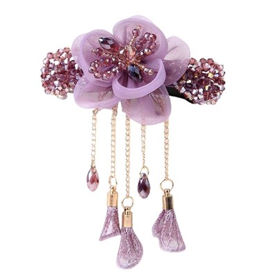 Long Tassels Hairpin Elegant Comfortable Hair Barrette Simple Temperament