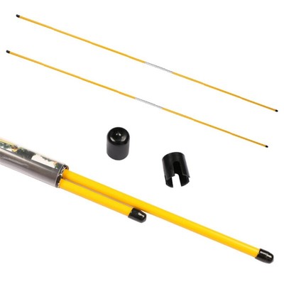 Golf Alignment Sticks Swing Tour Trainer Rod Ball Striking Aid Practice US