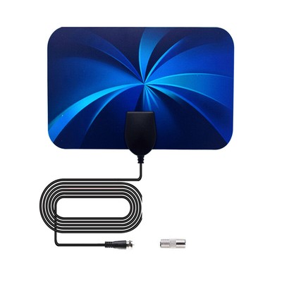 TV Antenna Newest receiver 4k 1080p HDTV DVB-T2 Indoor Digital Amplified 50Miles