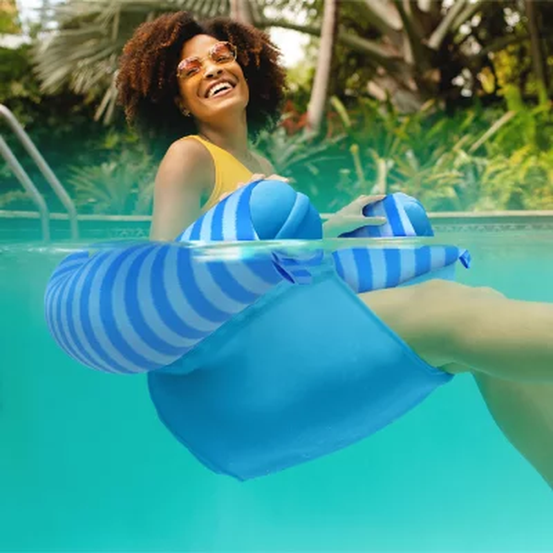 Big Joe Noodle Sling Float - Light Blue Stripe - FREE SHIPPING