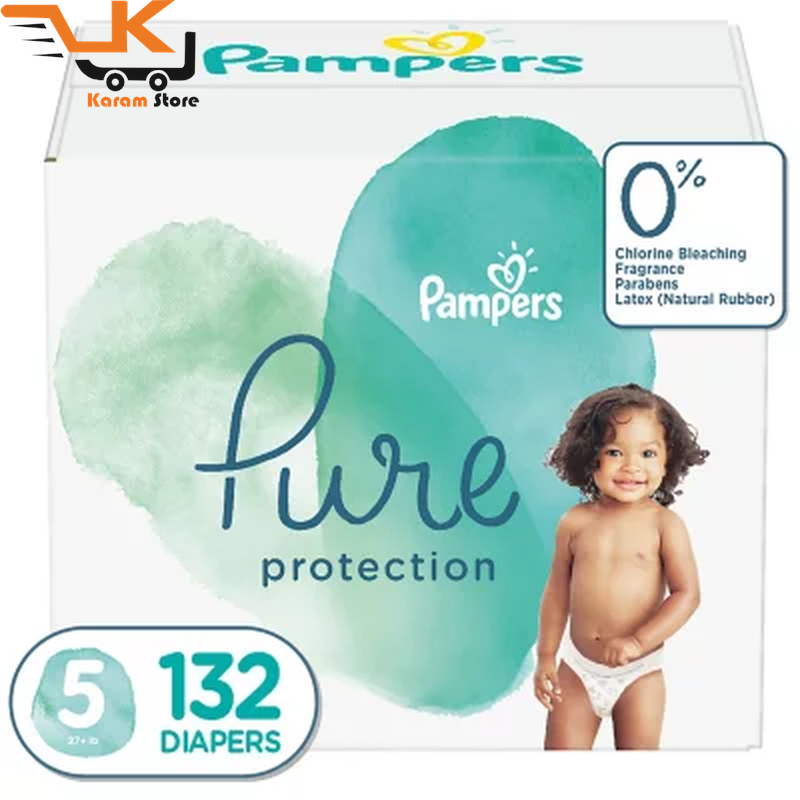 Pampers Pure Protection One-Month Supply Diapers (Choose Your Size)