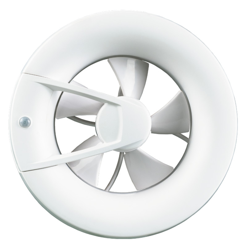 VENTS ARC White DC Axial Bathroom Fan Humidity Sensor and Timer