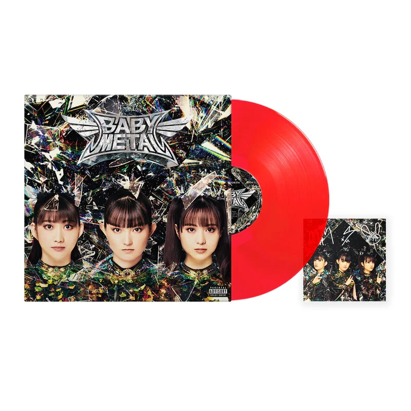 Babymetal ベビーメタ Metal Forth RED Edition Signed Art CARD