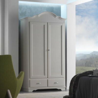 ARMADIO COUNTRY BIANCO  3 ANTE VARI COLORI