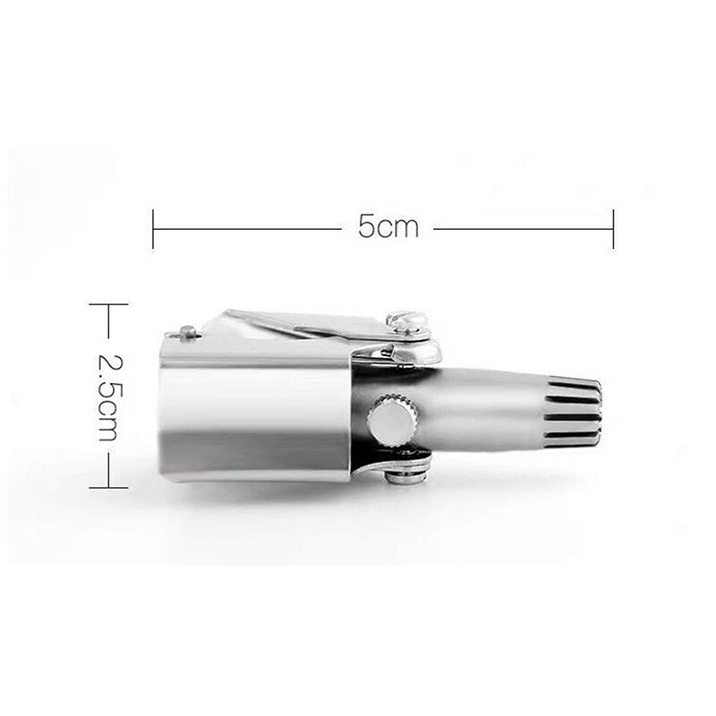 Stainless Steel Manual Nose Hair Trimmer Scissors Professional Nose Hair Clip;im