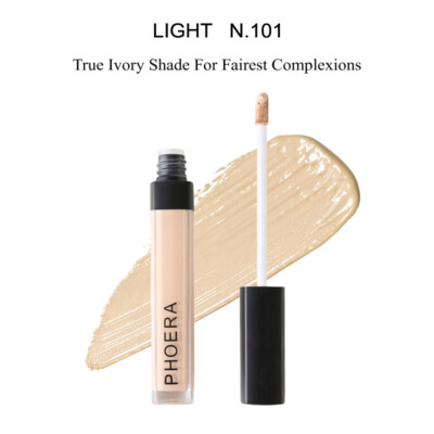 PHOERA Full Coverage Concealer Foundation Makeup Matte Brighten Long Lasting HOT