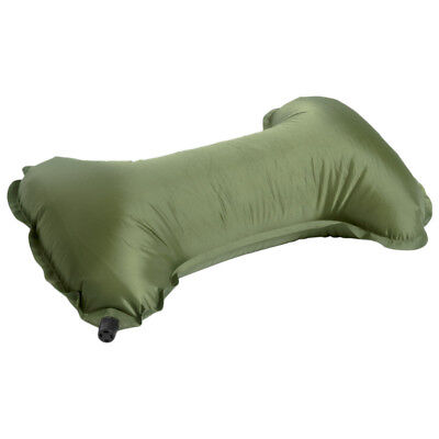 Zelfopblaasbaar Neksteun Kussen Head Support Reiskussen 50X31Cm Olijfgroen