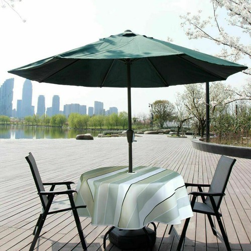 With Umbrella Hole Zipper
