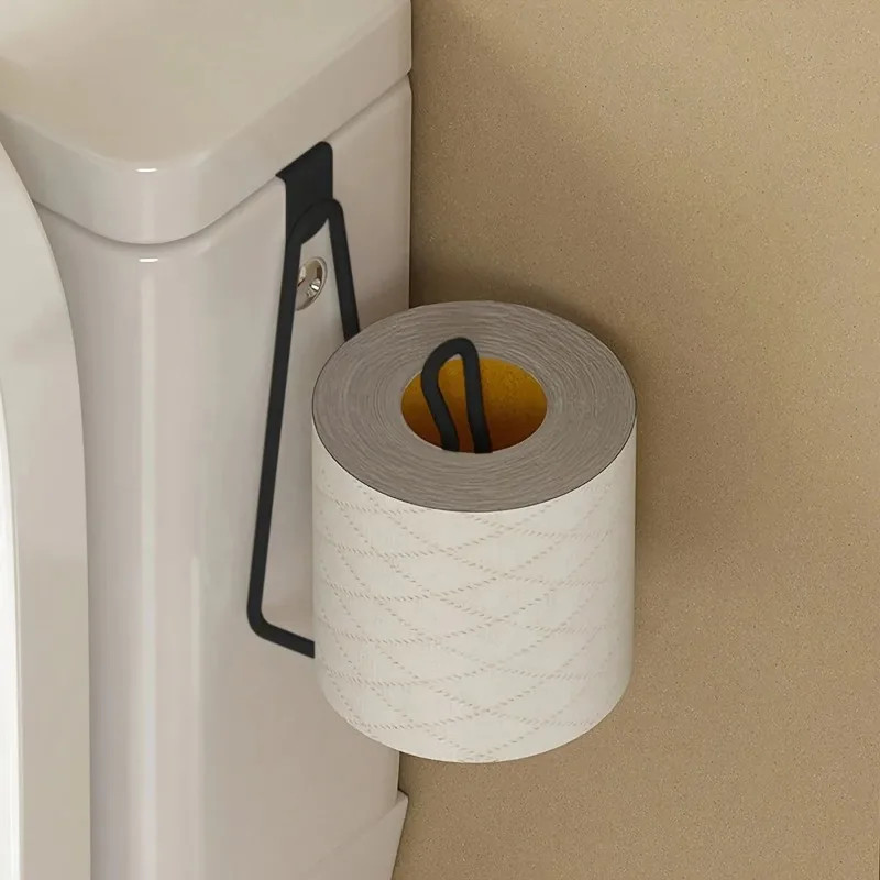 Stainless Steel Wall-Mounted Toilet Paper Holder Bathroom Outdoor Storage Toilet