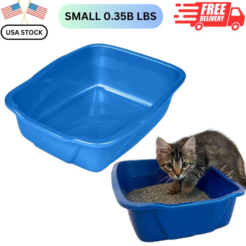 Pets Extra Small Open Cat Litter, Box Kitten/Rabbit