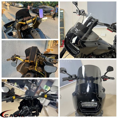 1" Club Style Handlebar Riser 10" 11" Pullback Riser For Harley Dyna FXD Softail