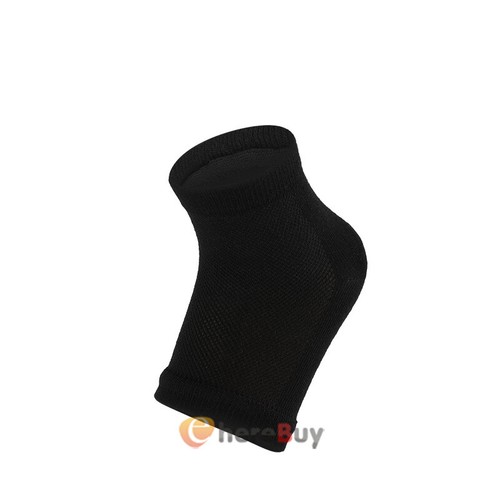4 Pairs Soft Moisturizing Gel Heel Socks, Ventilate Open Toe Socks for Dry skin