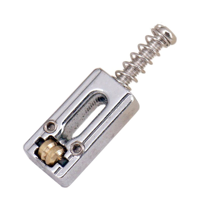 6 Electric Guitar Tremolo Roller Saddles Bridge Saddle Set for Strat/Tele Guitar