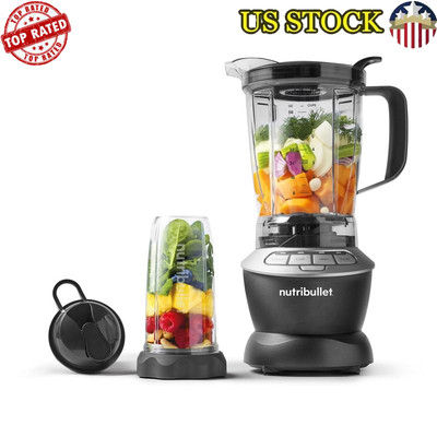 1000W Blender Combo Multi-Serve Pitcher Single Serve Cup Extractor Blade New