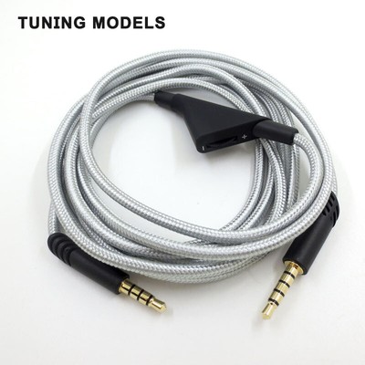 2m Replacement Audio Cable Cord Volume Control For Astro A10 A40 Gaming Headset