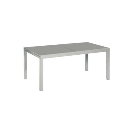 Merxx Semi Ausziehtisch 150 (220) x 90 cm Silber/Grau