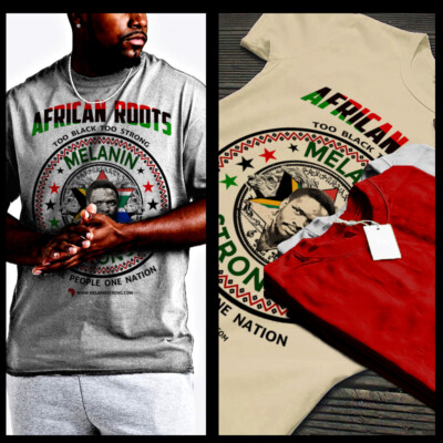 Steve Biko African Kemet Black God RBG Ankh T-Shirt Woke Melanin Pharoah Tee