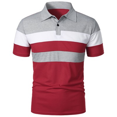 Mens Polo Shirts T-Shirts Outdoor Short Sleeve T Pique Summer New Tee Casual Top