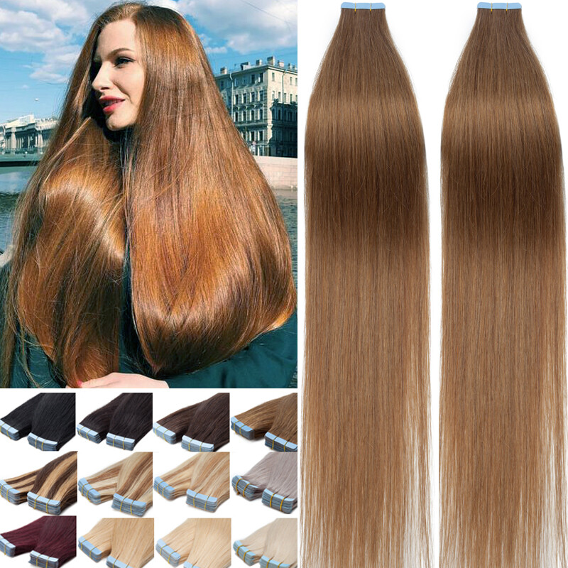 Lashey Tape in Hair Extensions Human Hair Body Wave