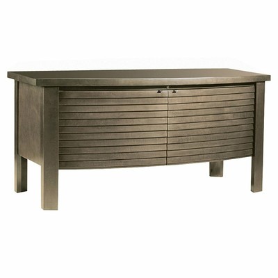 With Adjustable Shelves In Pewter