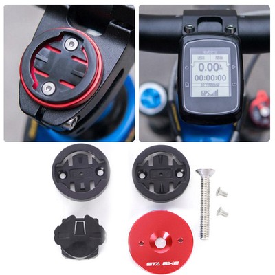 37x37x10mm MTB Rennrad Computer Halterung Vorbau Deckelkappe Fahrrad GPS Zubehör