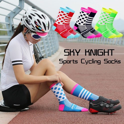 bike wear for men or women with StayDry breathable top weave Cycling socks