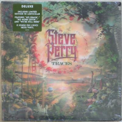 STEVE PERRY ~ TRACES ~ DELUXE ~ VINYL ~ LENTICULAR COVER ~ 2 DISC SET