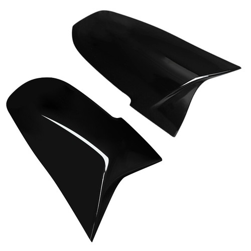 Gloss Black Rear Mirror Cover Caps For 2012-18 BMW F20 F21 F22 F30 F32 F36 X1 M3