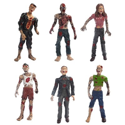6 Piezas / Lote 10  la Walking Dead  Figuras de Acci??N Juguetes Per6108