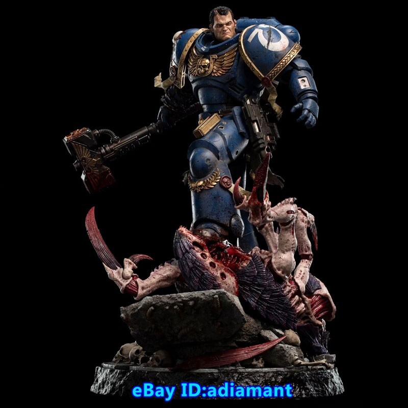アマゾン・プライム シークレット・レベル Titus Wh40k 1/18 JoyToy Source 1/18 Warhammer 40K Ultramarines Lieutenant