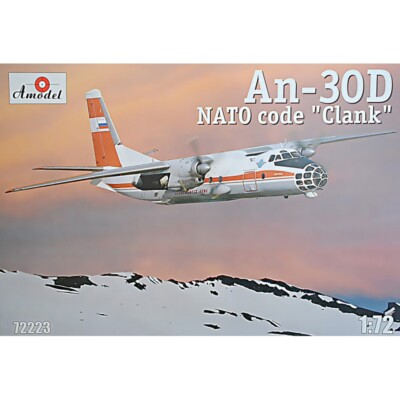 Amodel 72223 Scale kit 1:72 Antonov An-30D Sibiryak aerial cartography aircraft