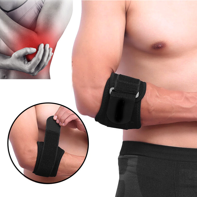 Tennis Elbow Brace Compression Strap Golfer Band Support Pain Relief Tendonitis